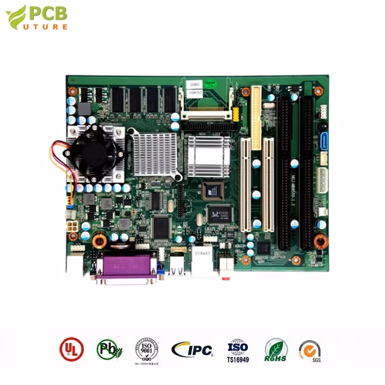 PCB de doble cara con núcleo metálico rígido de la placa de circuito impreso OEM del fabricante de Shenzhen